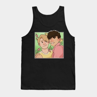 Nick and Charlie - heartstopper drawing Tank Top